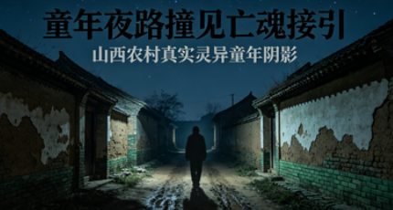 童年夜路撞见亡魂接引