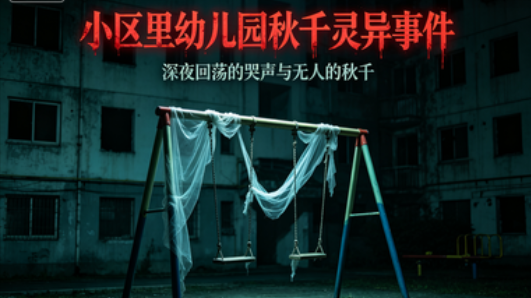 小区里幼儿园秋千灵异事件